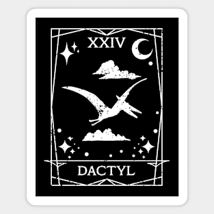 Tarot Dactyl - Funny Dinosaur - Pterodactyl Flying Magnet